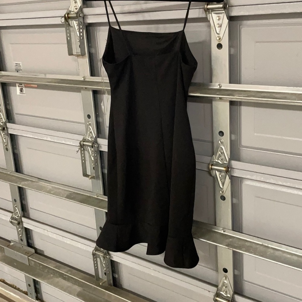 LBD!!! Black dress with detailing at the bottom